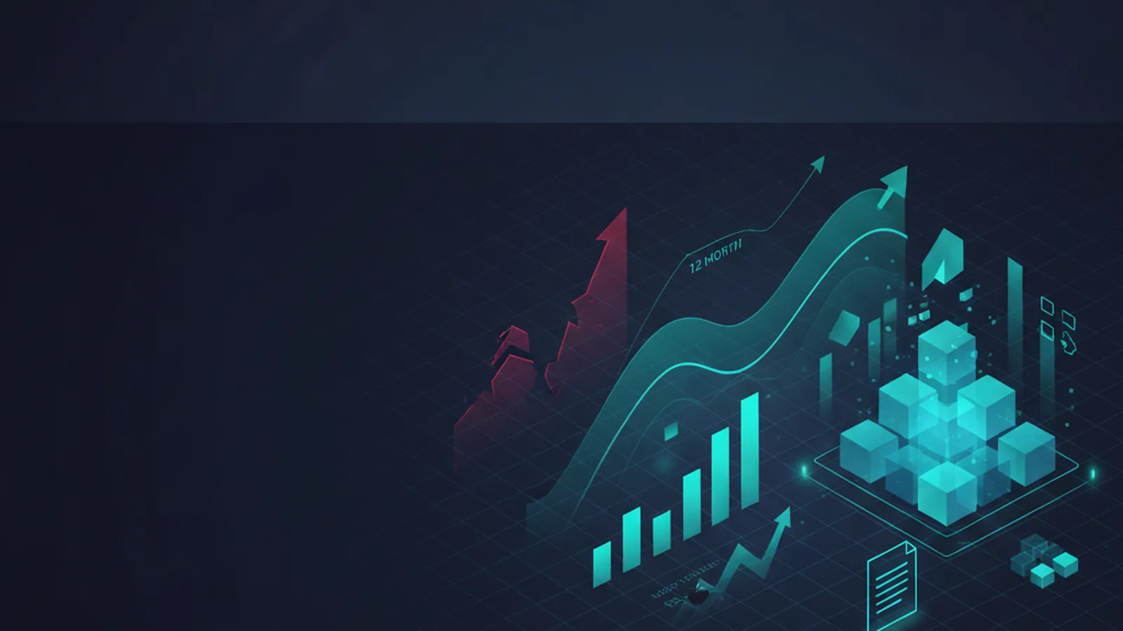 Forthcast's 2026 holiday demand outlook for Shopify brands, visualized with data charts and electric blue accents