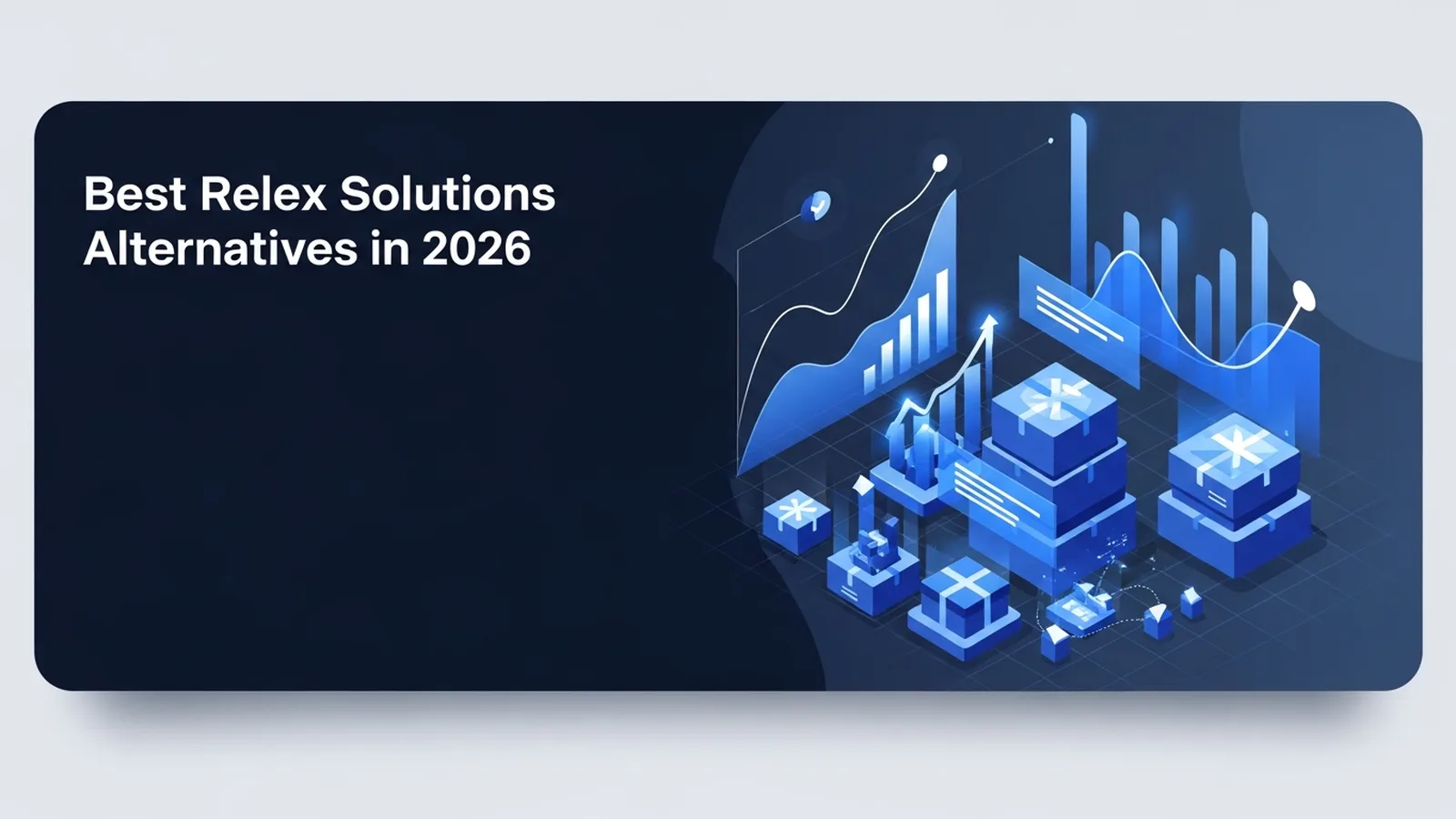 Side-by-side comparison dashboard displaying supply chain analytics with electric blue data visualizations and charts